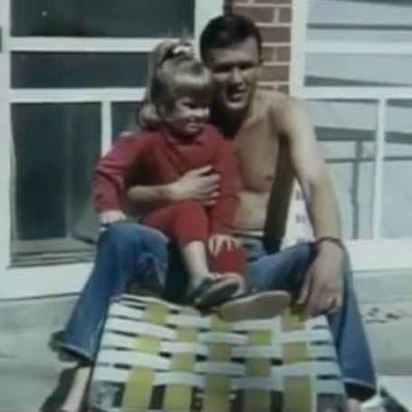 Photo of Tracy Kristofferson along with her father, Kris Kristofferson. 